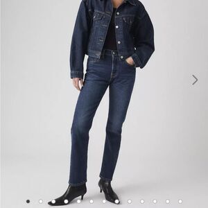 Levi’s 501 Original Dark Wash Jeans sz 27 x 32